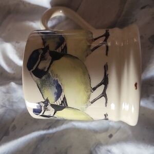 Emma Bridgewater made in England coffee mug. Blue Tit.